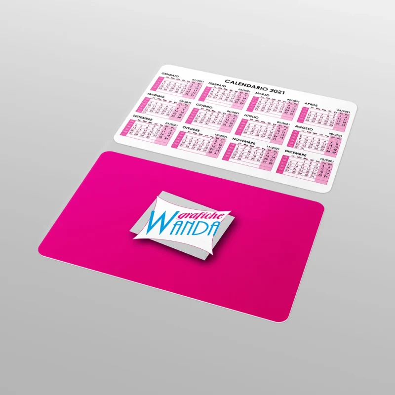 Calendari tascabili personalizzati